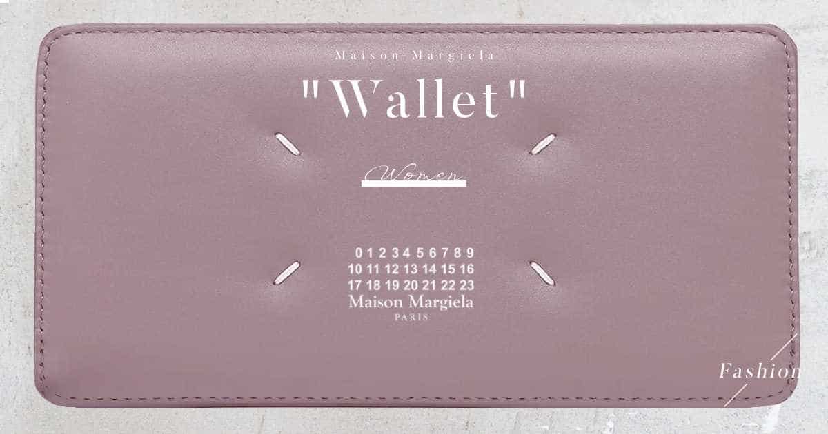 MM6 カレンダー ナンバー ロゴ ミニウォレット 二つ折り財布  PVC